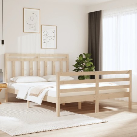 Giroletto in Legno Massello 150x200 cm 5FT King Size