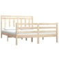 Giroletto in Legno Massello 150x200 cm 5FT King Size