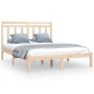 Giroletto in Legno Massello 135x190 cm 4FT6 Double Giroletto in Legno Massello 135x190 cm 4FT6 Double