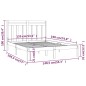 Giroletto in Legno Massello 135x190 cm 4FT6 Double Giroletto in Legno Massello 135x190 cm 4FT6 Double