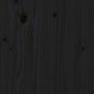 Giroletto Nero in Legno Massello 90x190 cm 3FT Single Giroletto Nero in Legno Massello 90x190 cm 3FT Single