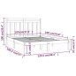 Giroletto Miele in Legno Massello 120x190 cm 4FT Small Double