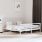 Giroletto Bianco in Legno Massello 180x200 cm 6FT Super King