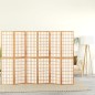 Divisorio Pieghevole 6 Pannelli Stile Giapponese 240x170 cm Divisorio Pieghevole 6 Pannelli Stile Giapponese 240x170 cm