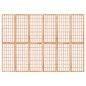 Divisorio Pieghevole 6 Pannelli Stile Giapponese 240x170 cm Divisorio Pieghevole 6 Pannelli Stile Giapponese 240x170 cm