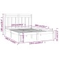 Giroletto Miele in Legno Massello 150x200 cm 5FT King Size Giroletto Miele in Legno Massello 150x200 cm 5FT King Size