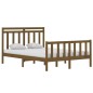 Giroletto Miele in Legno Massello 120x190 cm 4FT Small Double Giroletto Miele in Legno Massello 120x190 cm 4FT Small Double