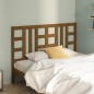 Testiera per Letto Miele 126x4x100 cm in Legno Massello di Pino Testiera per Letto Miele 126x4x100 cm in Legno Massello di Pino