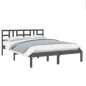 Giroletto Grigio in Legno Massello 140x190 cm Giroletto Grigio in Legno Massello 140x190 cm