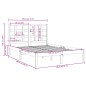 Giroletto Bianco in Legno Massello 140x200 cm Giroletto Bianco in Legno Massello 140x200 cm
