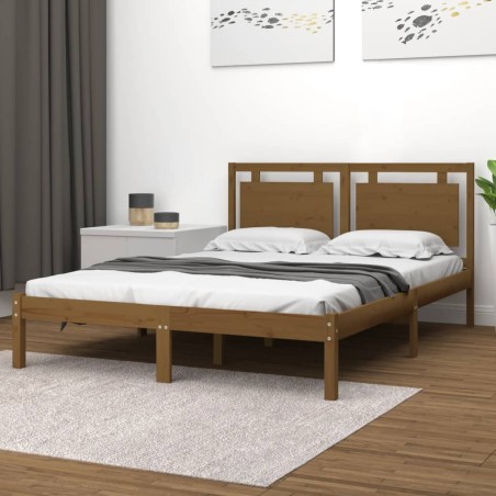 Giroletto Miele in Legno Massello 140x200 cm