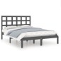 Giroletto Grigio in Legno Massello 180x200 cm 6FT Super King