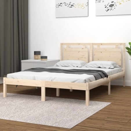 Giroletto in Legno Massello 120x190 cm 4FT Small Double