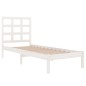 Giroletto Bianco in Legno Massello 100x200 cm