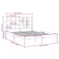 Giroletto Bianco in Legno Massello 120x200 cm Giroletto Bianco in Legno Massello 120x200 cm
