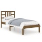 vidaXL Giroletto ambra in Legno Massello 100x200 cm
