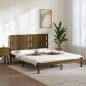 Giroletto Miele in Legno Massello 150x200 cm 5FT King Size Giroletto Miele in Legno Massello 150x200 cm 5FT King Size