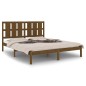Giroletto Miele in Legno Massello 150x200 cm 5FT King Size Giroletto Miele in Legno Massello 150x200 cm 5FT King Size