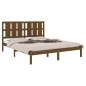 Giroletto Miele in Legno Massello 150x200 cm 5FT King Size Giroletto Miele in Legno Massello 150x200 cm 5FT King Size