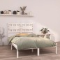 Giroletto Bianco in Legno Massello 140x190 cm Giroletto Bianco in Legno Massello 140x190 cm