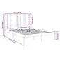 Giroletto Miele in Legno Massello 135x190 cm 4FT6 Double Giroletto Miele in Legno Massello 135x190 cm 4FT6 Double