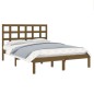 Giroletto Miele in Legno Massello 150x200 cm 5FT King Size Giroletto Miele in Legno Massello 150x200 cm 5FT King Size