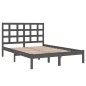 Giroletto Grigio in Legno Massello 160x200 cm Giroletto Grigio in Legno Massello 160x200 cm