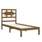 Giroletto Miele in Legno Massello 75x190 cm 2FT6 Small Single