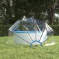 Cupola per Piscina con Staffa Rotonda 500x250 cm PVC