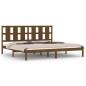 Giroletto Miele in Legno Massello 180x200 cm 6FT Super King Giroletto Miele in Legno Massello 180x200 cm 6FT Super King