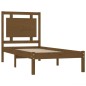Giroletto Miele in Legno Massello 75x190 cm 2FT6 Small Single