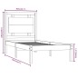 Giroletto Miele in Legno Massello 75x190 cm 2FT6 Small Single