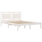 Giroletto Bianco in Legno Massello 180x200 cm 6FT Super King Giroletto Bianco in Legno Massello 180x200 cm 6FT Super King
