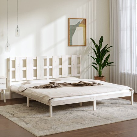 Giroletto Bianco in Legno Massello 180x200 cm 6FT Super King