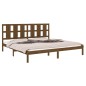vidaXL Giroletto ambra in Legno Massello di Pino 200x200 cm vidaXL Giroletto ambra in Legno Massello di Pino 200x200 cm