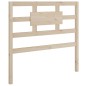 vidaXL Testiera per Letto 105,5x4x100 cm Legno Massello di Pino