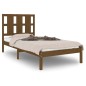 Giroletto Miele in Legno Massello 75x190 cm 2FT6 Small Single Giroletto Miele in Legno Massello 75x190 cm 2FT6 Small Single