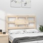 vidaXL Testiera per Letto 105,5x4x100 cm Legno Massello di Pino