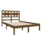 Giroletto Miele in Legno Massello 120x190 cm 4FT Small Double