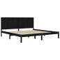 Giroletto Nero in Legno Massello di Pino 200x200 cm Giroletto Nero in Legno Massello di Pino 200x200 cm