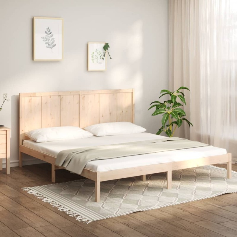 Giroletto in Legno Massello di Pino 200x200 cm