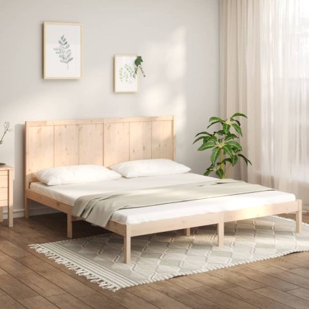 Giroletto in Legno Massello di Pino 200x200 cm