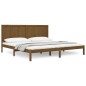 vidaXL Giroletto ambra in Legno Massello di Pino 200x200 cm vidaXL Giroletto ambra in Legno Massello di Pino 200x200 cm