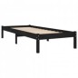 Giroletto Nero in Legno Massello 90x190 cm 3FT Single Giroletto Nero in Legno Massello 90x190 cm 3FT Single