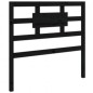 Giroletto Nero in Legno Massello 90x190 cm 3FT Single Giroletto Nero in Legno Massello 90x190 cm 3FT Single