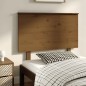vidaXL Testiera per Letto ambra 94x6x82,5 cm in Legno Massello di Pino