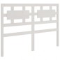 Giroletto Bianco in Legno Massello 150x200 cm 5FT King Size Giroletto Bianco in Legno Massello 150x200 cm 5FT King Size
