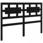 Giroletto Nero in Legno Massello 150x200 cm 5FT King Size Giroletto Nero in Legno Massello 150x200 cm 5FT King Size