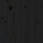 Giroletto Nero in Legno Massello 150x200 cm 5FT King Size Giroletto Nero in Legno Massello 150x200 cm 5FT King Size