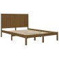 Giroletto Miele in Legno Massello Pino 150x200 cm 5FT King Size Giroletto Miele in Legno Massello Pino 150x200 cm 5FT King Size